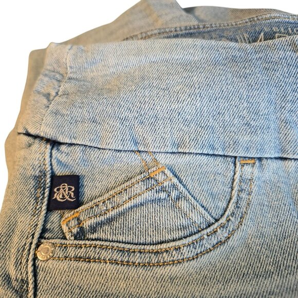 Rock & Republic Pull-on Jeans Denim Fever Womens Size 2 Tall Light Wash jj3764 - Picture 4 of 10